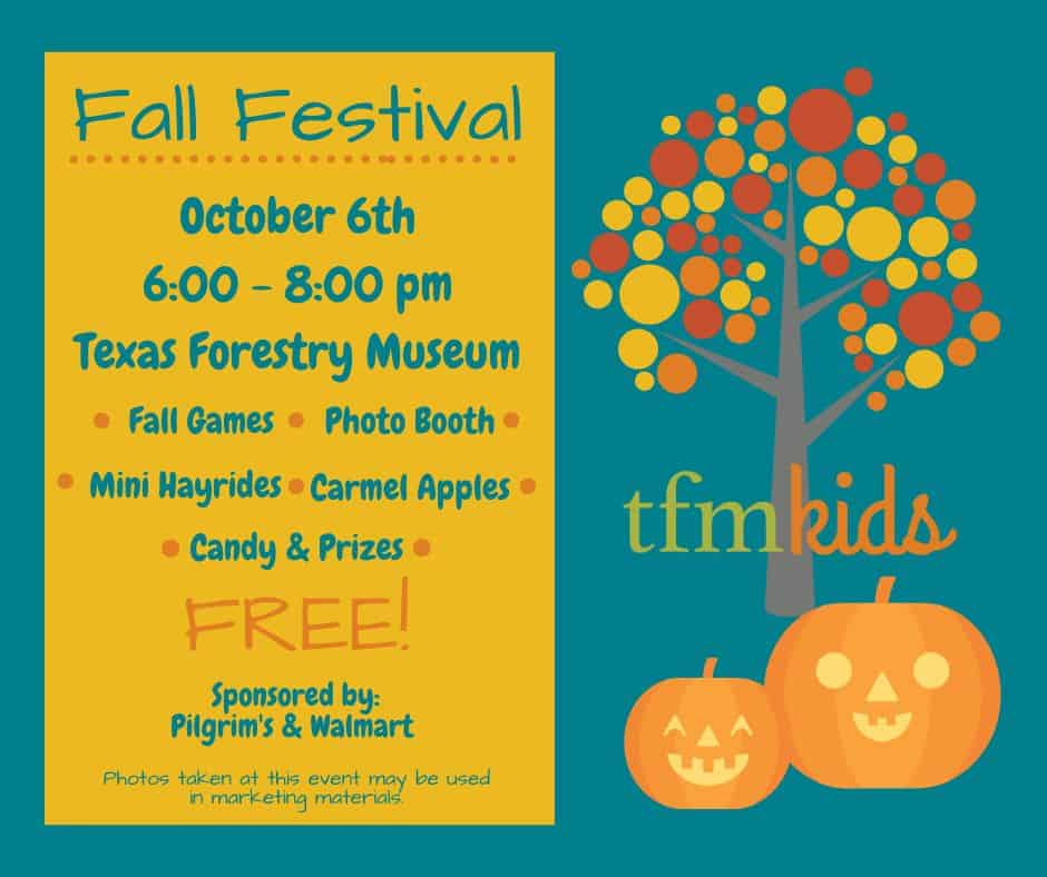 Fall Festival Texas Forestry Museum